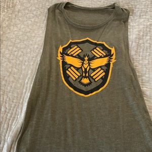 Dark Phoenix USA weightlifting tank